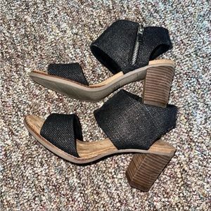 Toms Majorca Block Heel Sandal, 7.5 NWOT